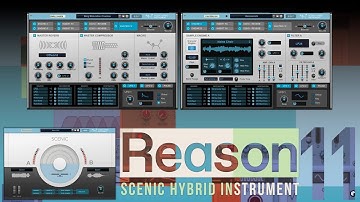 How to RECREATE Scenic Hybrid Instrument 🤯 (using STOCK Reason 11 effects & instruments)