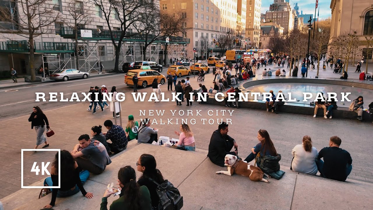 New York City - relaxing walk in Central Park 4K