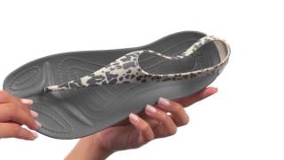 Crocs Sexi Leopard Print Flip  SKU:8648821