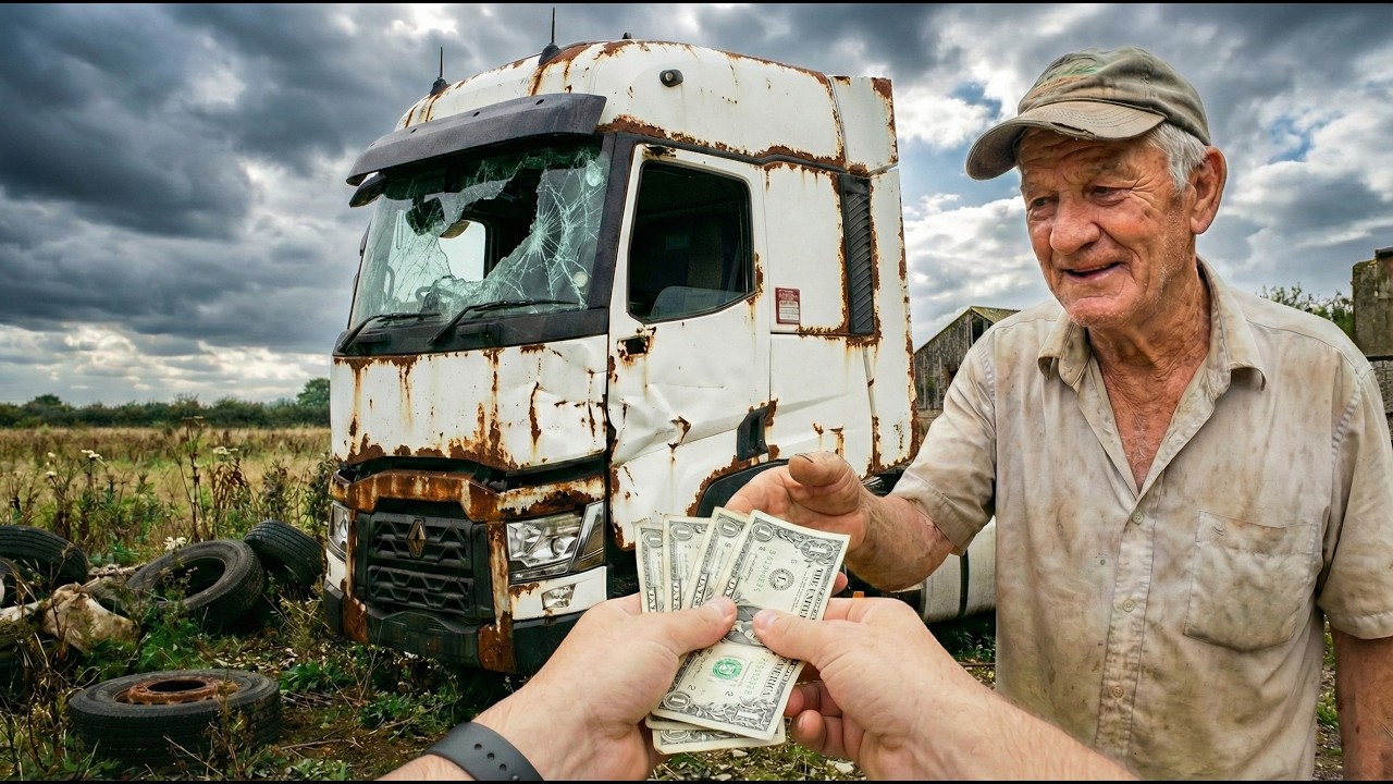 I Bought a Wrecked RENAULT T HIGH Truck for $1,000 - Full ASMR Restoration