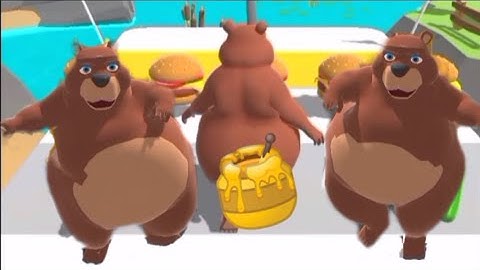 Fat 2 Fit 🐻🍔🥒 All Levels Mobile Gameplay Walkthrough Android, iOS Update Levels 8-9