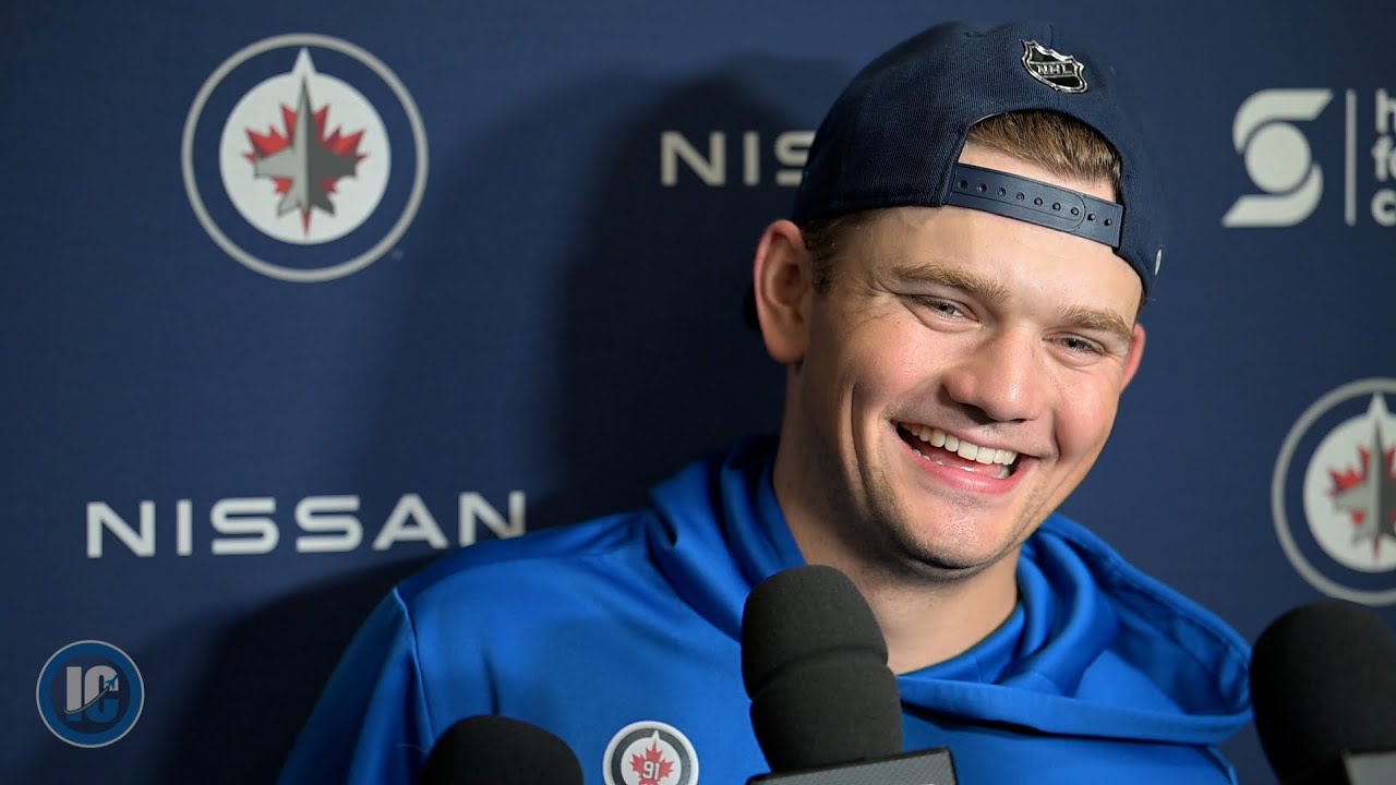 День 2 тренировочного лагеря «Виннипег Джетс»: Коул Перфетти