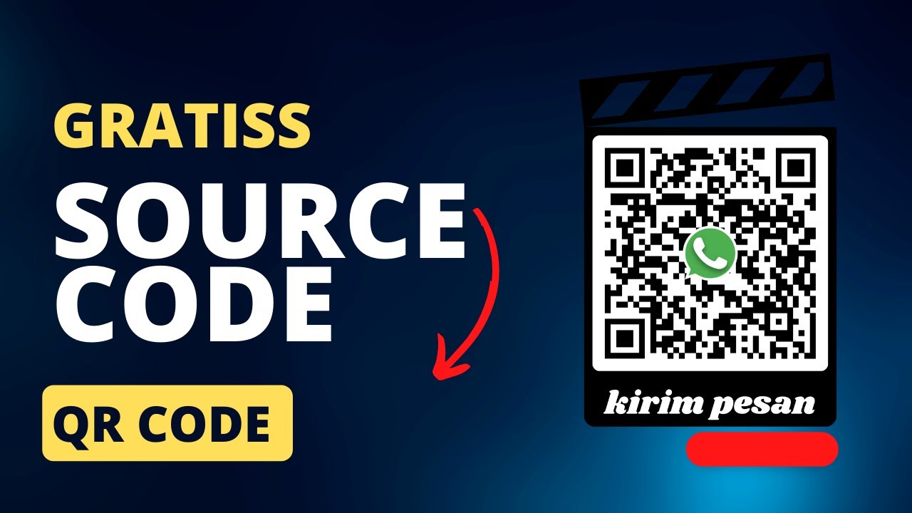 Gratis Source Code Untuk Membuat QR Code - YouTube