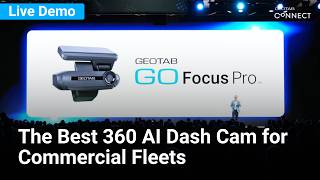 The AI Dash Cam That Sees What Front Cameras Miss | Geotab GO Focus Pro Demo