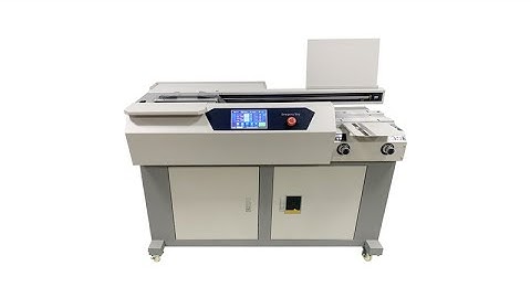 China A4 Size BM300L Electric Automatic Perfect Hot Glue Book Binding Machine Price For Sale