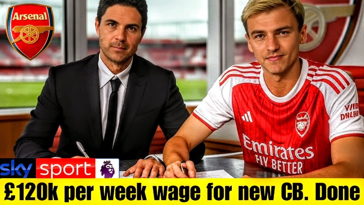 ARSENAL LOCKS IN £120K-PER-WEEK DEAL FOR NEW DEFENSIVE ROCK - YouTube