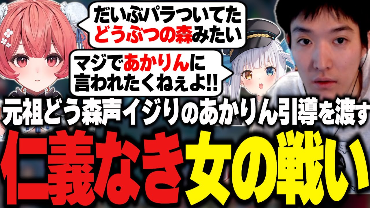 元祖どう森イジりのあかりんがめあたむに引導を渡す瞬間に立ち会うやうじ【LoL/RIDDLE ORDER/ゆきお/やうじ/Ras/夢野あかり/神楽めあ/imp】