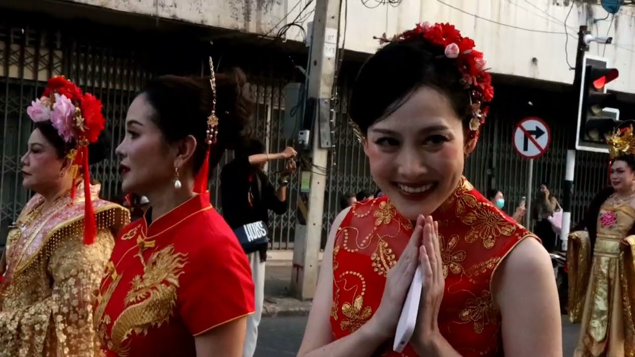 บรรยากาศ ขบวนแห่ งานง่วนเซียว จังหวัดพิษณุโลก ประจำปี 2569