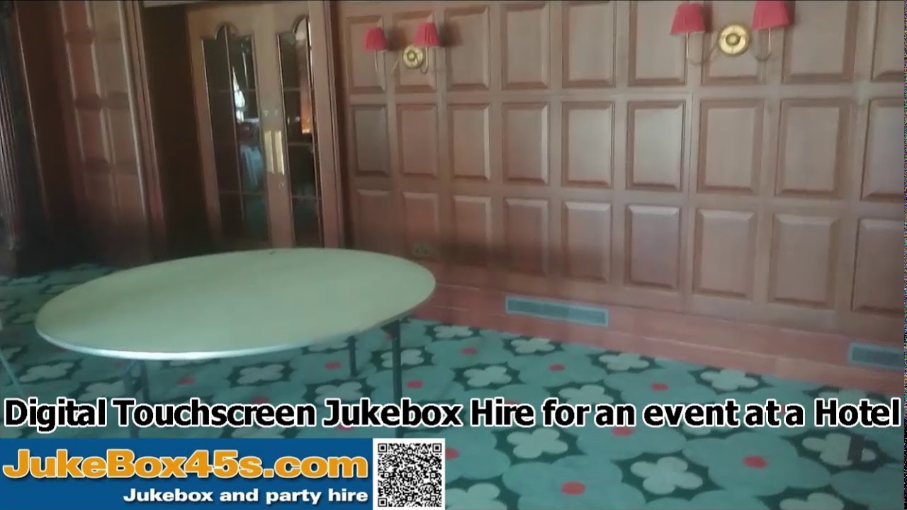 Digital touchscreen jukebox hire uk