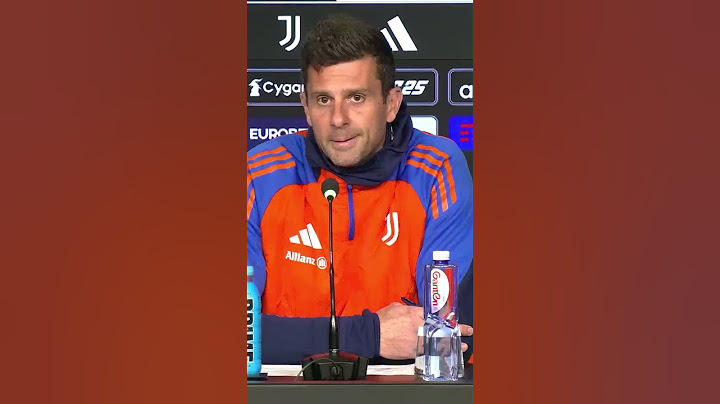 LA DIFESA DI THIAGO MOTTA: le parole in conferenza stampa