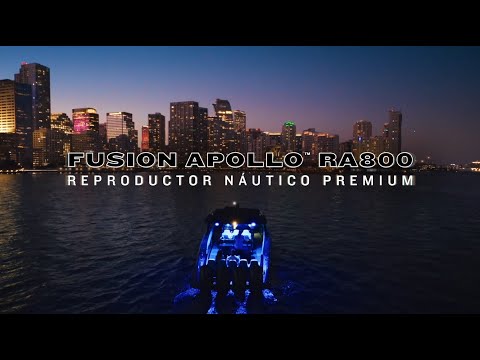 Garmin | Fusion Apollo RA800 | Reproductor náutico premium