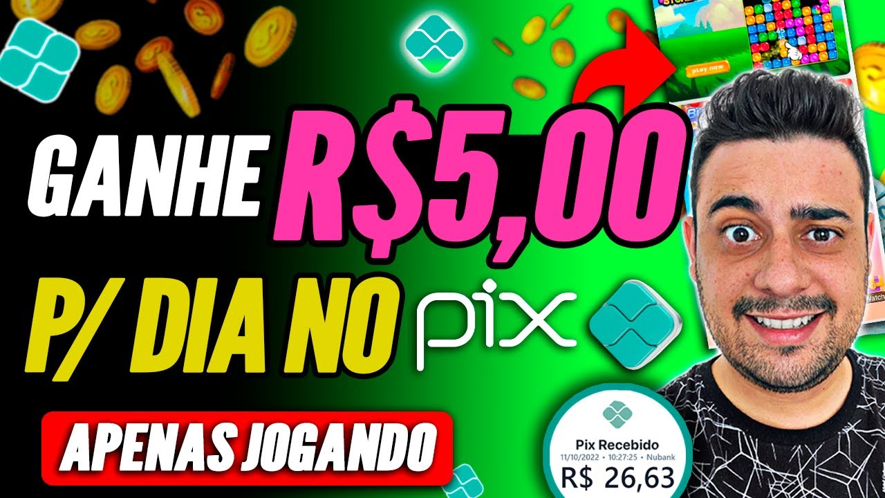 *INACREDITÁVEL* APP de JOGO que GANHA DINHEIRO de VERDADE Pagando no Pix TODO DIA!