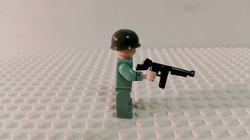 ww2 lego stop motion animation test 2 a little bit smooth