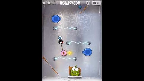 Cut The Rope Foil Box Level 3-19 Walkthrough (3-Star) HD