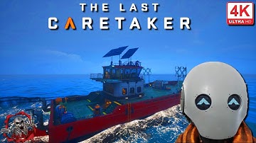 THE LAST CARETAKER Ep8  Epic Battle With Machine Gun Toting Sphere in a really bad storm