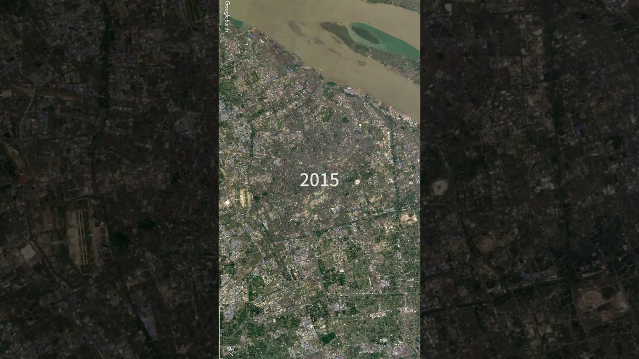 Shanghai, China，（1984-2020）