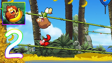 Banana Kong‏ ‏‏- Gameplay Part 2 (iOS, Android)