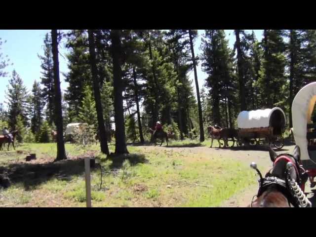 Our first year on the Pendleton Round-Up Wagon Train 2012 Part 1 class=