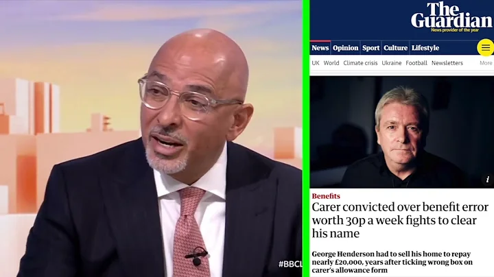 Zahawi fined £5 million with no conviction, Carer convicted after 30p error - DayDayNews