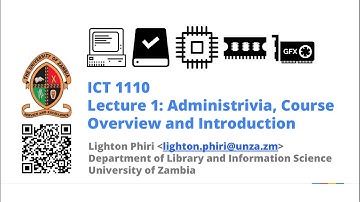 Lecture 01: Administrivia, Course Overview and Introduction