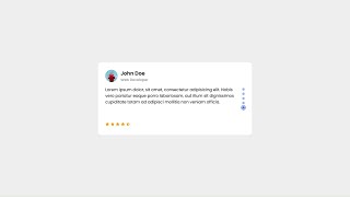 Famous Vertical Slider Testimonial | HTML CSS Javascript Net Worth