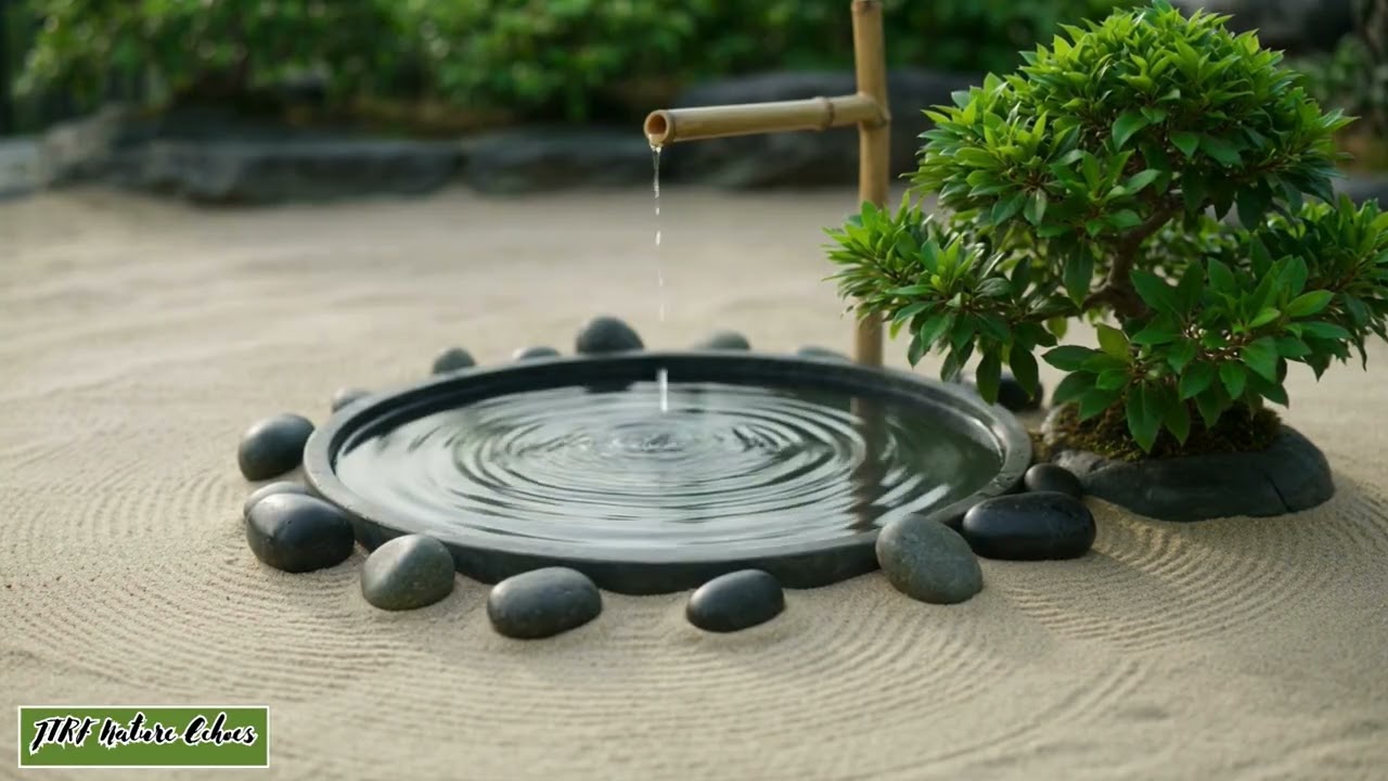 Расслабляющая музыка для оздоровления + звуки воды 🌿 Снимает стресс, успокаивает тревогу и депрес...