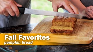 Pumpkin Bread Recipe | BBQ Bob&#39;s Fall Favorites