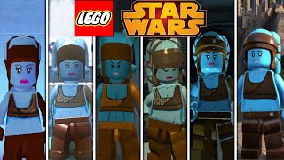 Aayla Secura Evolution in LEGO Videogames