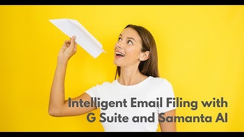 Revolutionising Email Management: Introducing Intelligent Email Filing with G Suite Integration
