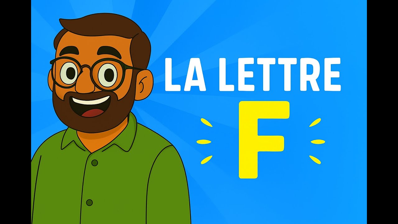 Le son de la lettre F - Apprendre à lire et parler français #enfant #maternelle #cp#education