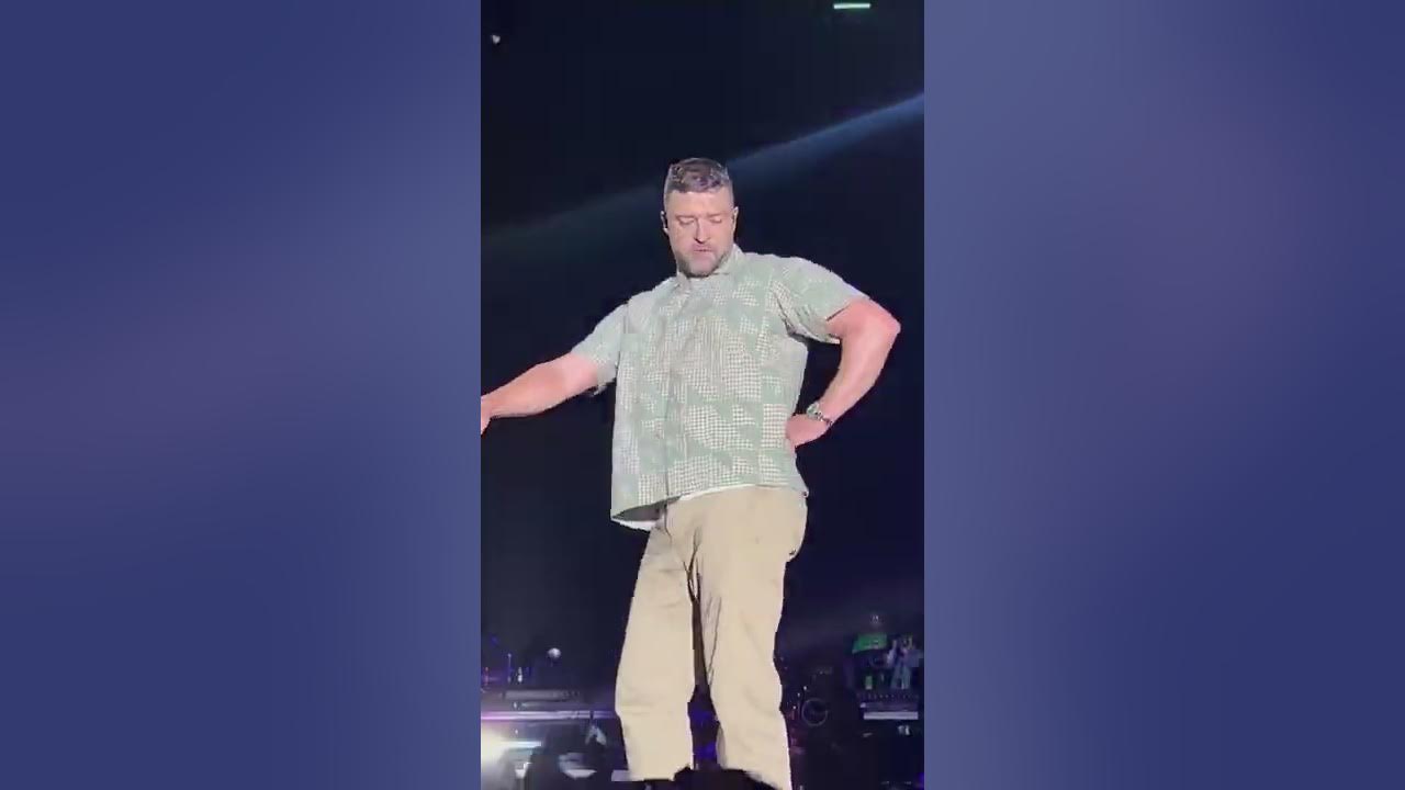 Justin Timberlake apologizes to fans after awkward dance video