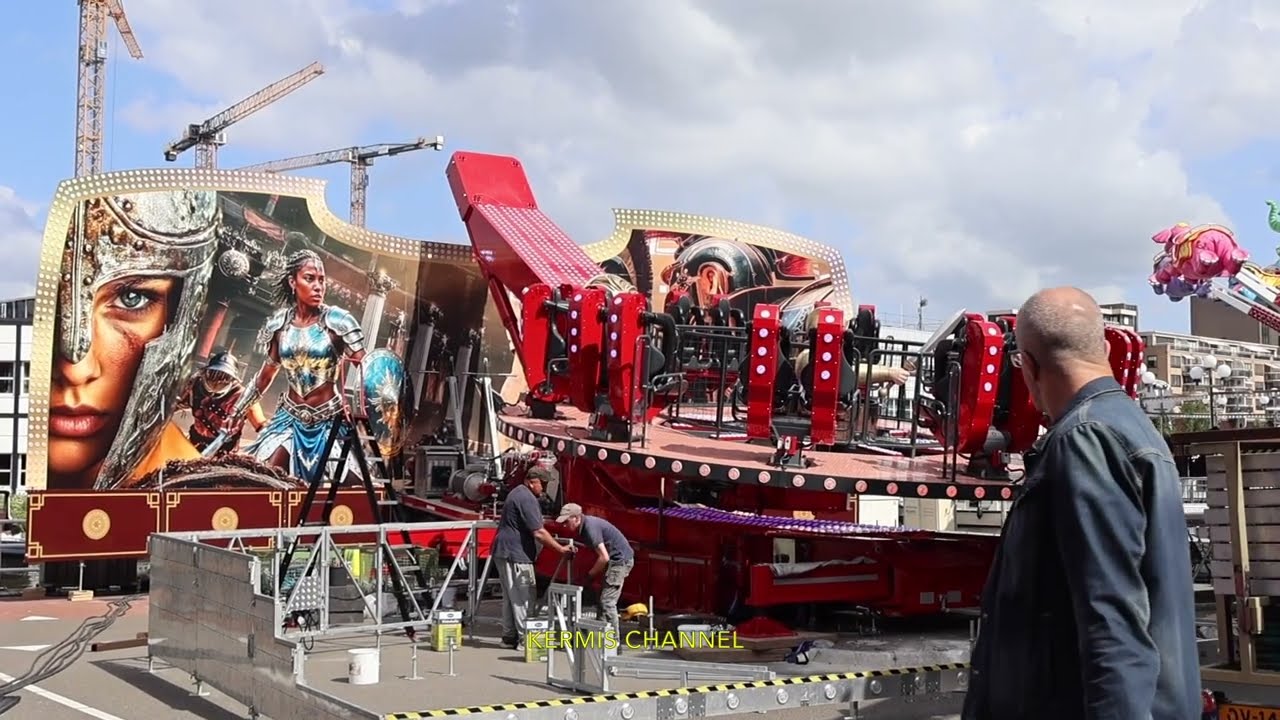 Kermis Alkmaar 2025 | Transport & Opbouw | Deel 5