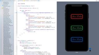Neon Glow View Modifier with Animation SwiftUI