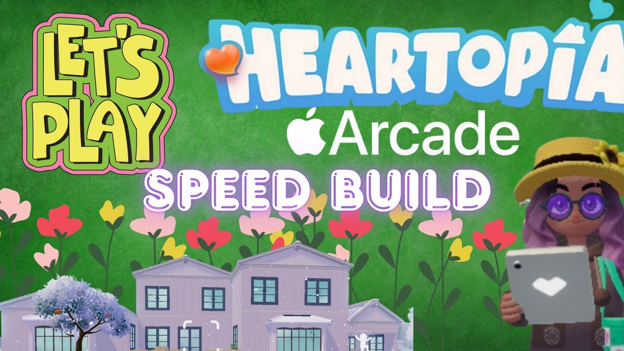 Let’s play Heartopia! Another speed build! I love making houses in this game! 