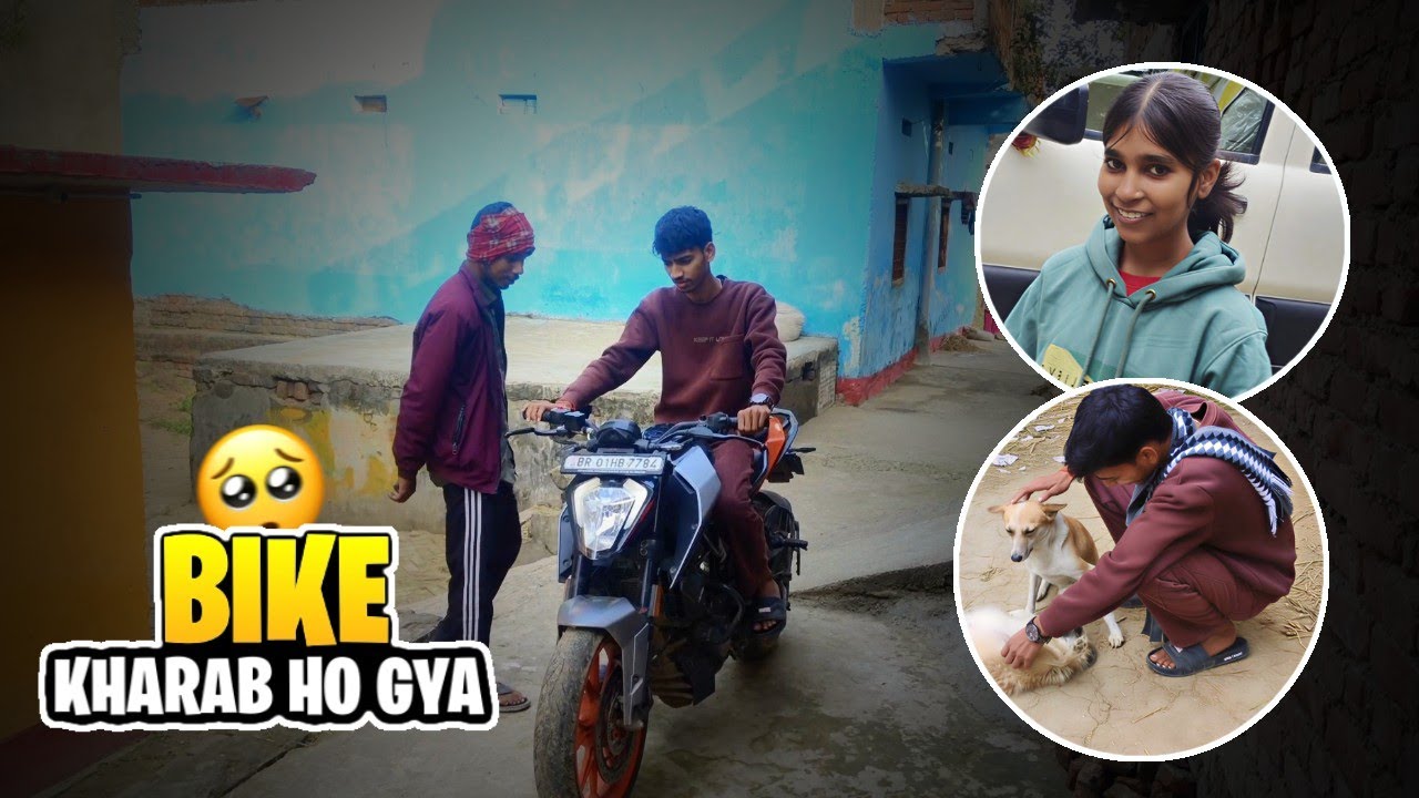 Aaj Mai Mila Yt Aur Tim Tim Se ✨😇 || Bike Starting Problem 🥲