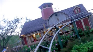 The Barnstormer Roller Coaster Front Seat POV, Magic Kingdom, Walt Disney World Resort