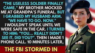 My Brother Mocked Me As A Useless Soldier — Until My Call Brought The FBI To Their Funeral…