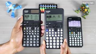 Resetea correctamente su Calculadora - entender la diferencias Casio Classwiz