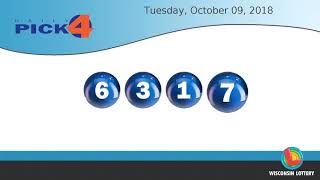 WI Lottery DailyPicks 10/09/2018