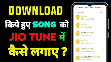 download song ko jio tune kaise banaye |  How to set download song as caller tune in jio