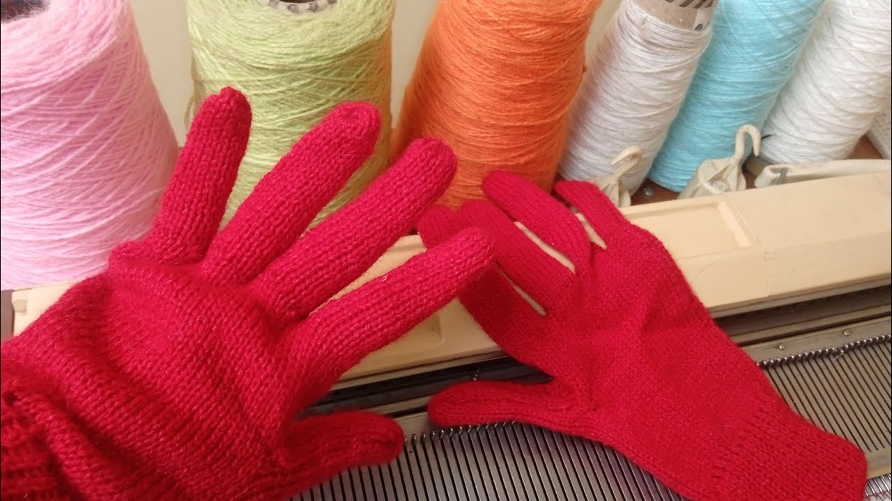 CURSO DE TEJIDO A MAQUINA N° 31: GUANTE