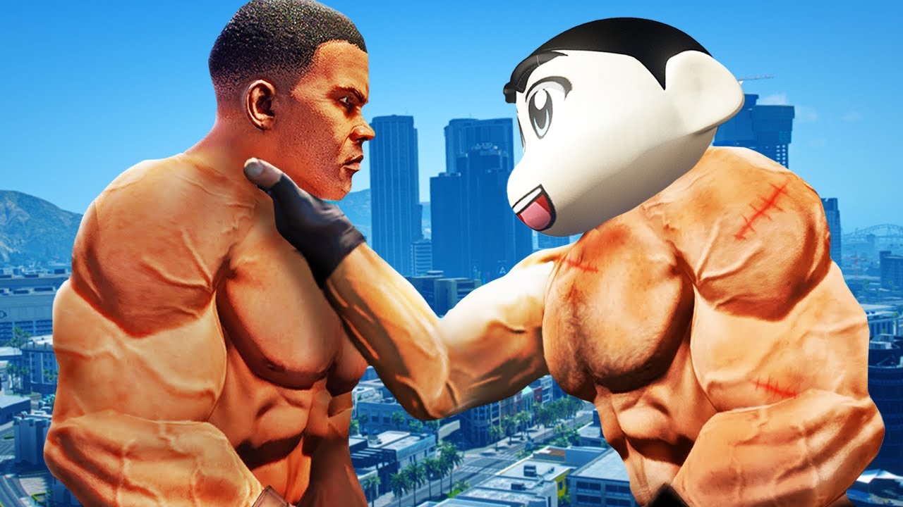 Strongest Franklin VS Strongest Shinchan (GTA 5)