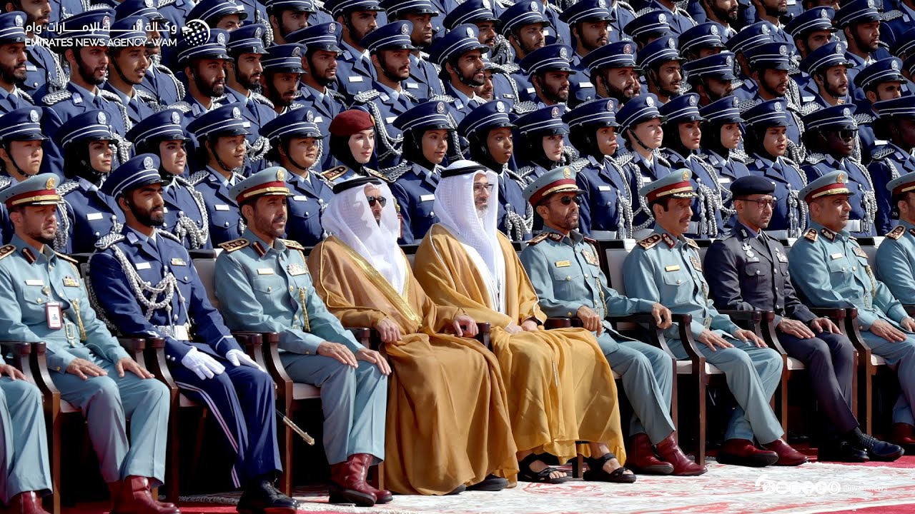 تحت رعاية رئيس الدولة.. خالد بن محمد بن زايد يشهد حفل تخريج كلية الشرطة