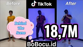 BoBocu Tik Tok 'Simple Simple Batik' Behind The Scene