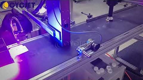 CYCJET High-resolution UV Inkjet Printing Machine for Food Packaging Box QR Code Online Printing