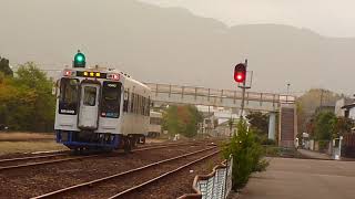 松浦鉄道/伊万里駅 同発シーン