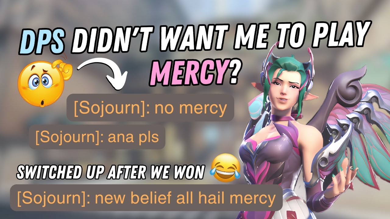 Good Mercy MOVEMENT! 🎀 Mercy/Zen the new meta? - S16 ✨ PC Mercy Gameplay ✨ ~ Overwatch 2