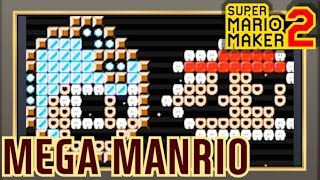 Super Mario maker 2 - Brilliant Level Mega Manrio