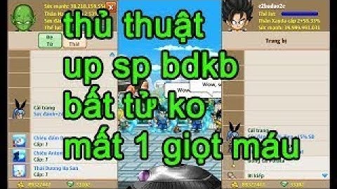 Ngọc Rồng Online | Thủ Thuật Up Sư Phụ Trong Bản Đồ Kho Báu Bất Tử Không Mất 1 HP | Xem Kh