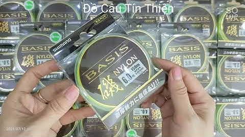 Dây Câu Cá Shimano Basis Nylon - 150m